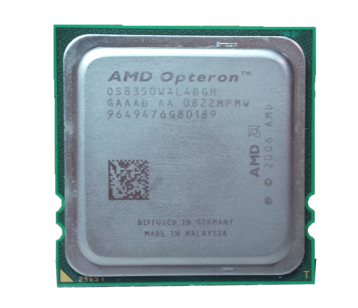 Socialistisch Remmen Ongewapend Used AMD Opteron 8350 2GHz Socket Fr2 1800MHz Server CPU OS8350WAL4BGH -  Walmart.com