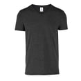 thumbnail image 1 of Playera Yazbek Cuello V Negro Jaspe Talla Chica C0356, 1 of 3
