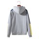 thumbnail image 4 of Sudadera con capucha de manga larga raglán para hombre Sudadera con capucha con cordón de bloque de color casual Pompotops  oipoqjl15600, 4 of 9