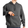 thumbnail image 5 of Men's Zippered Pocket Hooded Pullover Sweatshirt, 5 of 10