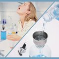 thumbnail image 2 of Luniquz 500ml Glass Mouthwash Dispenser Bathroom Wash Set, 2 of 4