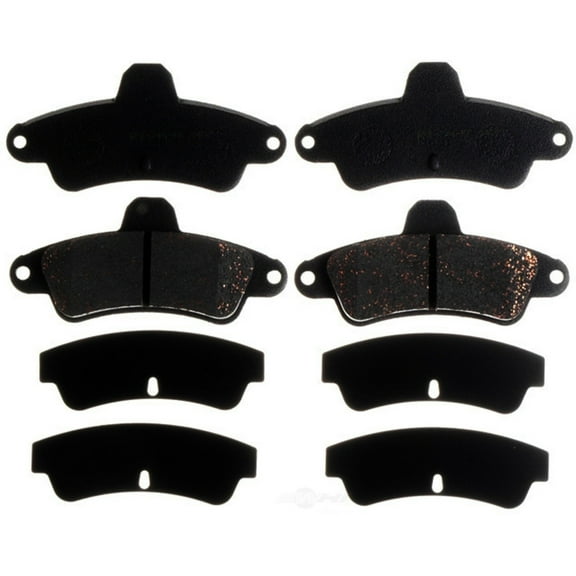 Raybestos PGD661C Professional Grade Ceramic Disc Brake Pad Set Fits select: 1995-2000 FORD CONTOUR, 1995-2000 MERCURY MYSTIQUE