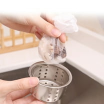 YIMWNYI 100 Pcs Kitchen Disposable Mesh Sink Strainer Bags, AntiClogging Food Catcher Screen Filter, EcoFriendly Polyester, Fits Most Sink Strainers, Easy Cleanup for Kitchen and Bathroom