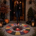 thumbnail image 4 of Forestwhale 3D Halloween Trap Rug 23.6" Novelty Skeleton Optical Illusion Mat Non- Funny Floor Doormat for Home Party Halloween Decor, 4 of 4
