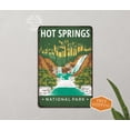 thumbnail image 2 of Hot Springs National Park Sign Vintage Looking Decorative Signs Home Décor Gift 8x12 Gloss 208120086015, 2 of 5