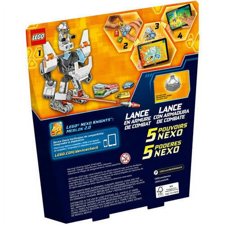 LEGO Nexo Knights Battle Suit Lance 70366 - Walmart.com