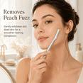 thumbnail image 7 of Stainless Steel Facial Razor with 3 Replacement Blades, Reusable Dermaplaning Tool for Peach Fuzz Removal and Gentle Exfoliation, 7 of 7
