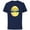 Navy, variant on The Simpsons Maggie Easter Egg Grass Green - Short Sleeve Cotton T-Shirt for Adults - Customized-Athletic Heather