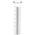 thumbnail image 1 of 2 Pcs Professional Rain Gauge Tube Practical Glass Rain Measuring Cylinder, 1 of 2