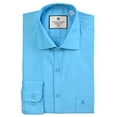 thumbnail image 2 of Camisa basica Michel Blanc hombre Aqua, 2 of 5