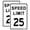 2 Pack, variant on Speed Limit 25 MPH Sign,16 x12 Inches,Reflective Aluminum,2 Pack
