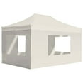 thumbnail image 2 of vidaXL Party Tent Pop up Canopy Tent Folding Patio Gazebo with Walls Aluminum, 2 of 11