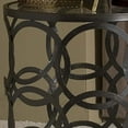 thumbnail image 5 of FirsTime & Co. Bronze Interlocking Circles End Table, Modern, Painted, Round, Metal, 16.5 x 16.5 x 22 in, 5 of 8
