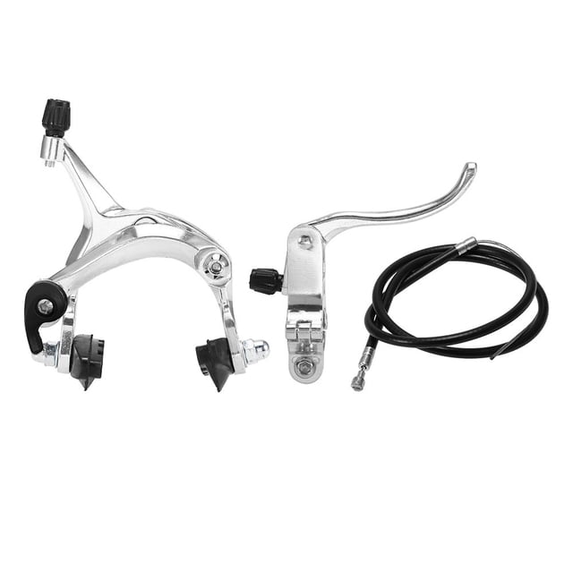 CNKOO Front / Rear Fixie Bike Brake Kit Road Bike Cruiser Brake Set Bike Caliper Brake Kit Side Pull Brake Set