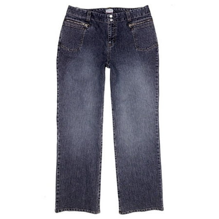 No Boundaries - Juniors' Plus Double Zip Stretch Jeans