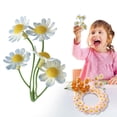 thumbnail image 2 of THHEIC Mini Artificial Daisies Small Daisy Flowers Fake Spring Flowers Decorative Faux Flowers with Stems Home Decorations, 2 of 9