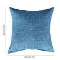 thumbnail image 3 of Leodye 1PCS Decorative Square Throw Pillow Covers , Soft Chenille Pillows Cover Fall Pillowcase for Living Room Bedroom Sofa Couch Cushion Cover -15.75*15.75in, 3 of 6