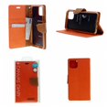 thumbnail image 3 of TopSave Goospery Canvas Diary Case For Iphone 12 Mini, Orange, 3 of 3
