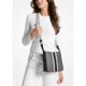 thumbnail image 4 of Michael Kors Bolso Bandolera Tipo Mensajero Jet Set Travel Pequeño con Cremallera Superior y Logotipo de la Firma para Mujer (Negro), 4 of 8