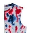 thumbnail image 2 of Wonder Nation Boys Graphic Print Americana Muscle Tank Top, Sizes 4-18 & Husky, 2 of 3