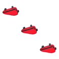 thumbnail image 1 of fastboy Mountain Bicycles Front Tube Frame Storage Bag Road Bikes Anti-scratched Triangular Pouch Keys Cellphone Saddle Holder Red 3Set, 1 of 6