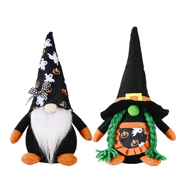 De Enanos Sin Rostro De Peluche De Halloween, Muñecos De Peluche Escandinavos Tomte De Pie Para Decoración Del Hogar De Halloween Serendint HA037086-00