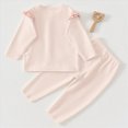 thumbnail image 6 of HFHAPW Toddler and Little Boys Girls 2-Piece Pajamas Long Sleeve Fall Winter PJ Set Kid Sleepwear, 6 of 7