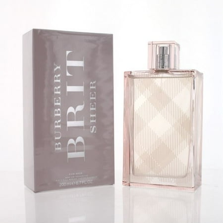 BURBERRY BRIT SHEER WOMEN 6.7 OZ EAU DE TOILETTE SPRAY BOX by BURBERRY