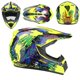 thumbnail image 1 of Para la versión de casco de bicicleta de playa personalizado para jóvenes, casco integral de kart con diseño de fantasma de fuego, 1 of 6