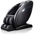 thumbnail image 1 of Massage Chair, Zero Gravity, 3D Full Body and Recliner with Heat, Yoga Stretching, Vibrator& Foot Roller,Black, 1 of 7