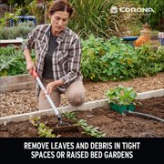 Corona Extended REACH 7-Tine Raised Bed Garden Rake with ComfortGEL Grip