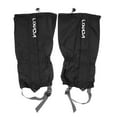 thumbnail image 7 of Lixada One Pair of Gaiters  Unisex Zippered Closure Wear and Resistant Cloth Gaiters Leggings Cover for Biking Snowboarding Hiking, 7 of 7