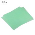 thumbnail image 3 of Vinilo de transferencia de calor con purpurina Unique Bargains Verde Pálido 11.8 x 9.8 para Bricolaje Camiseta Bolso Zapatos Sombrero Uniforme Almohada Paquete de 2, 3 of 6