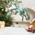 thumbnail image 4 of Honmine Two Dimensional Acrylic Spring Horse, Light Catchers Hanging Ornament, Decorative Pendant for Window, Tree, Room, Festive Display, Gift, 4 of 6
