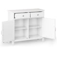 thumbnail image 5 of WyndenHall  Hampshire 40" Wide Solid Wood Traditional Entryway Storage Cabinet - 40"w x 15"d x 36" h 3 and 4 Legs White Painted,Lacquer, 5 of 5