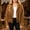Khaki, variant on Zecgelong Girls Fringe Western Jacket Party Performance Outfit for Kids Brown Size 5-14Y