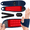 Blue, variant on Red Light Therapy for Hand Wrist with Heat & Massage, 3000mAh Controller Infrared Light with 108 Beads Wrist Brace & Hands Wrap Pad for Knee Ankle Foot Joint