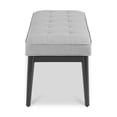 thumbnail image 6 of Better Homes & Gardens Colton 44" Upholstered Accent Bench, Gray, 6 of 13