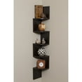 OneSpace 5 Tier Large Corner Wall Mount Shelf