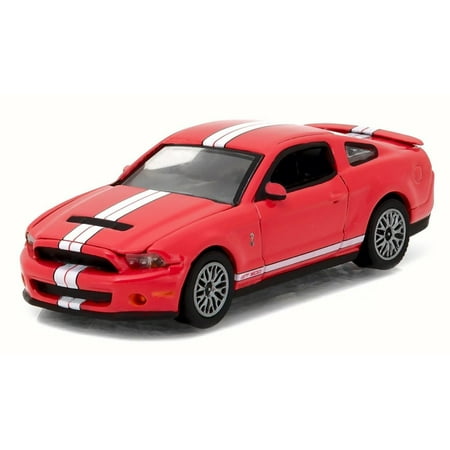 Race Module - 2011 Ford Shelby GT-500, Race Red - Greenlight 13180/48 - 1/64 Scale Diecast Model Toy Car