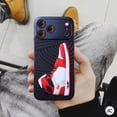 thumbnail image 3 of 3D Sneaker-Inspired Shoe Streetwear Fashion Black-Red iPhone 14 Pro Bumper Shockproof Case, 3 of 13