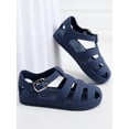 thumbnail image 6 of hirigin Kids Girls Boys Casual Sandals, Solid Color Hollow-Out Soft Sole Non-Slip Flat Shoes, 6 of 7