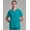 Teal, variant on Care+Wear Womens Classic Scrub Top