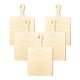 thumbnail image 1 of Tablero de corte de madera de 5 piezas con mango inacabado manualidades de madera artesanía de madera de madera comida por servicio, 1 of 7