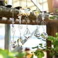 thumbnail image 4 of Dalrosia Crystal Suncatchers, Hanging Crystals Ornament Sun Catcher with Chain, Glass Beads Ball Prisms Pendant Rainbow Maker for Window Home Office Garden Decoration, 4 of 6