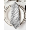 thumbnail image 2 of Cloth Napkins Set of 8 - 20x20 Inches, Gray Grey Forest Washable Reusable Table Napkins, Grey Modern Art Oil Painting Soft & Absortbent Dining Napkin for Party Wedding Hotel Restaurant, 2 of 8