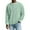 12# Light Green, variant on Qwertyu Men's Henley Shirts Casual Trendy Long Sleeve Button Down Waffle Tops Fall Thermal Comfy Basic Lightweight Blouse Gray S