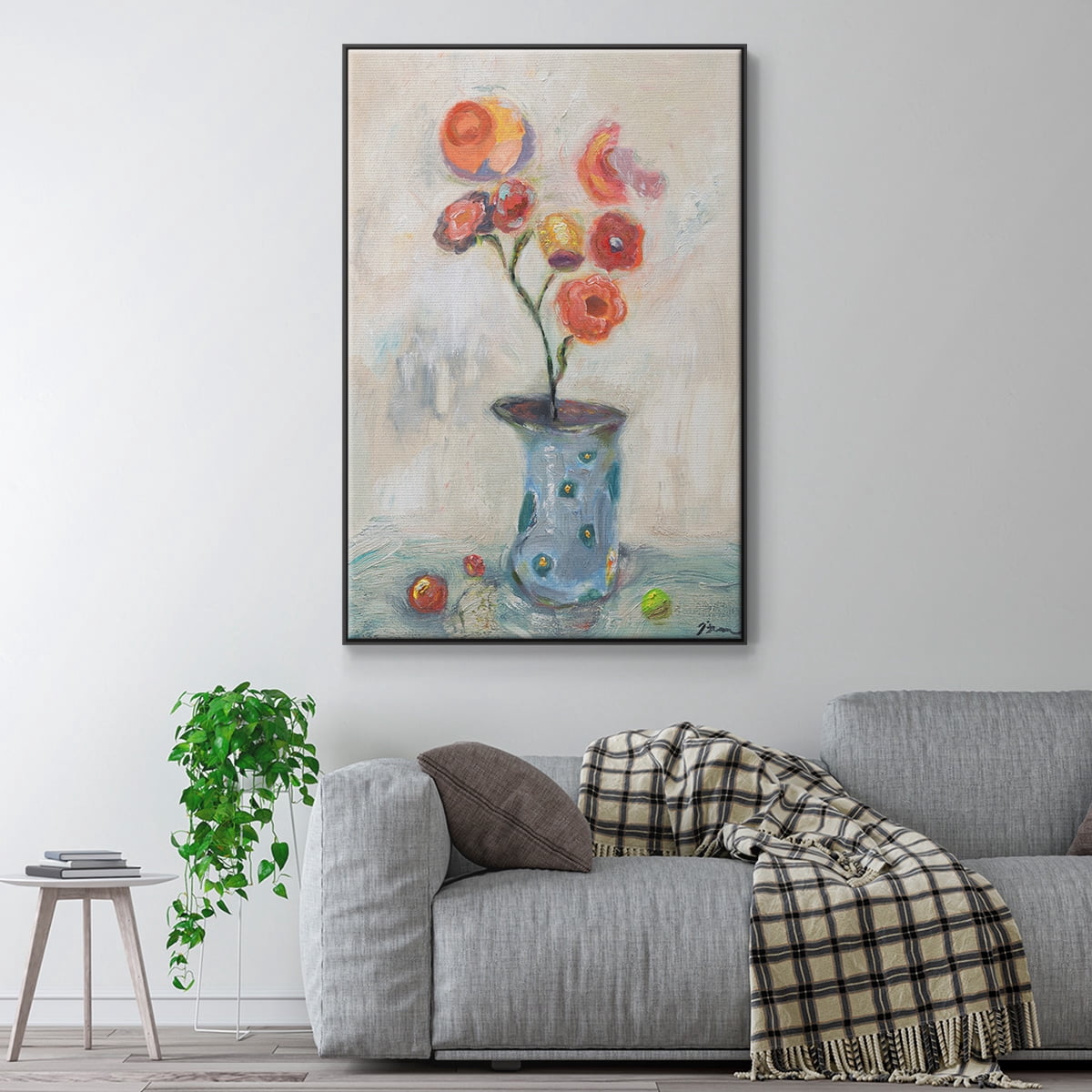 Fruit of Life Framed Premium Gallery Wrapped Canvas - Ready to Hang