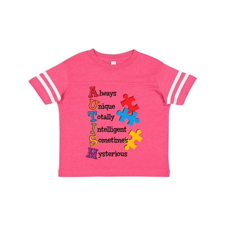 

Inktastic Autism Acrostic Gift Toddler Boy or Toddler Girl T-Shirt