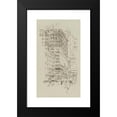 thumbnail image 2 of Joseph Pennell 12x18 Black Modern Framed Museum Art Print Titled - Building the Building (1905), 2 of 5